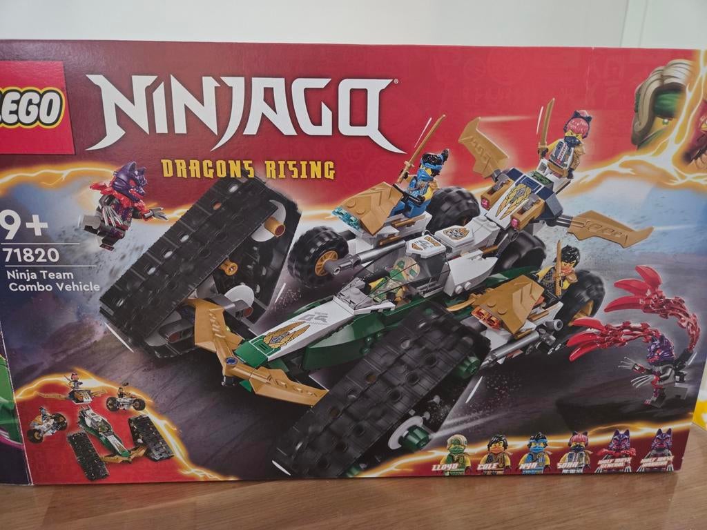 Lego Ninjago 71820 - 100% compleet met doos en boekje, Lego, Ophalen of Verzenden, Zo goed als nieuw, Ninjago