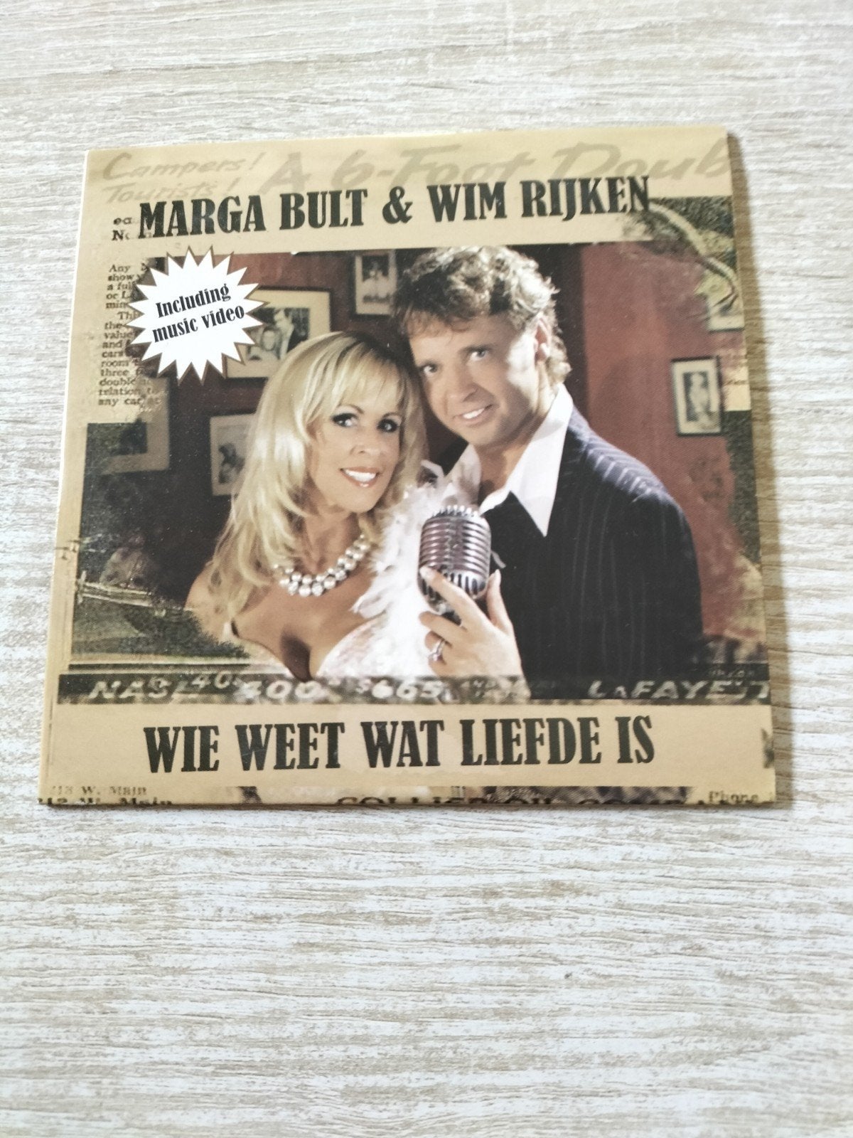 Marga Bult & Wim Rijken - wie weet wat liefde is, Ophalen of Verzenden, Nederlandstalig