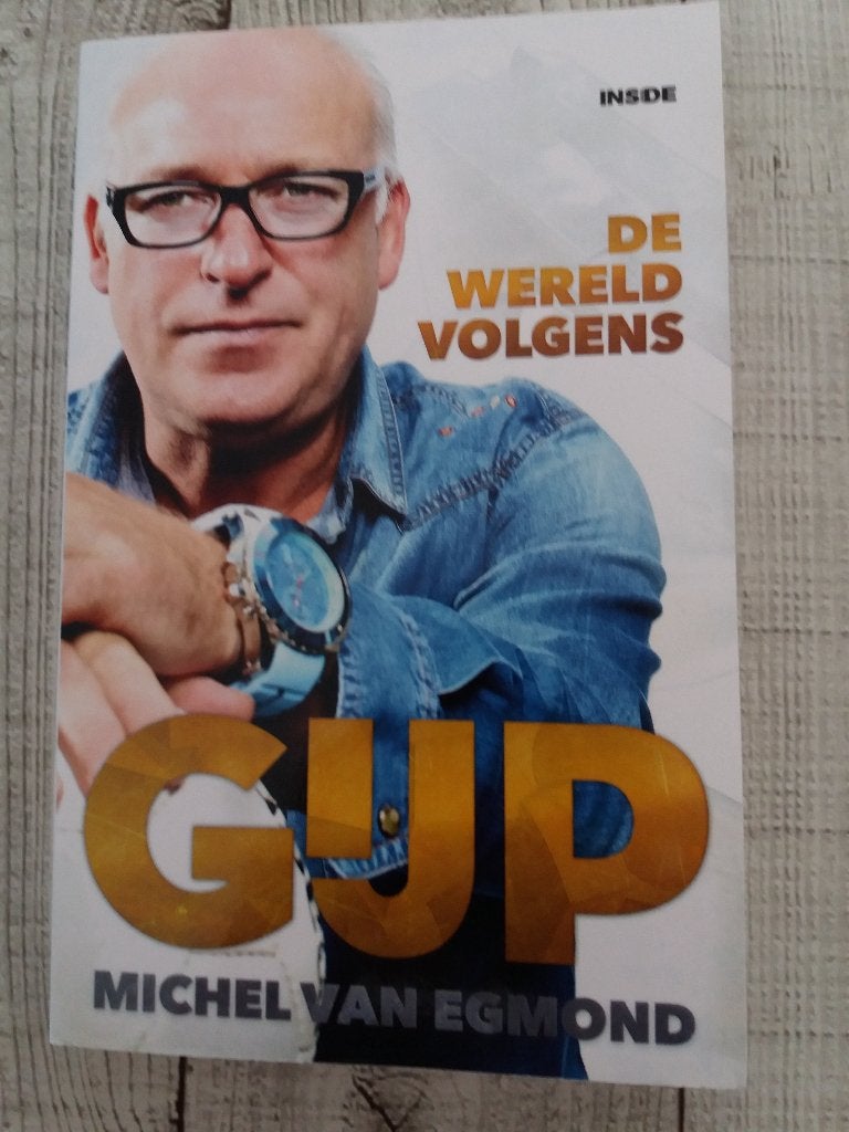 De wereld volgens Gijp - Michel van Egmond, Boeken, Michel van Egmond, Ophalen of Verzenden, Zo goed als nieuw, Sport