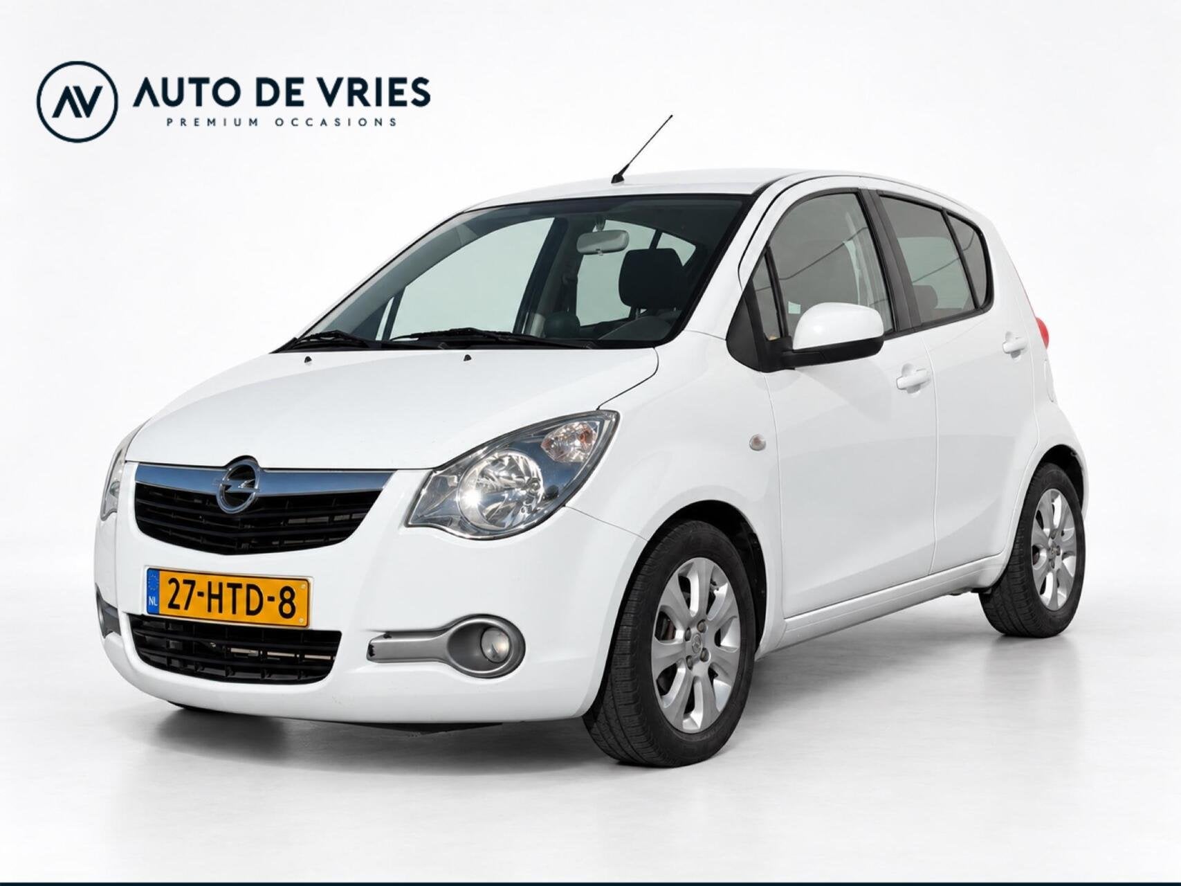 Opel Agila 1.2 86pk Edition | Airco | LMV | Privacy glass |, Auto's, Voorwielaandrijving, 4 cilinders, 965 kg, Wit