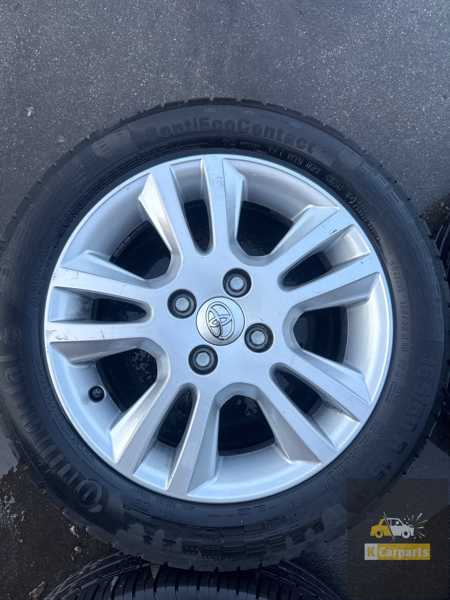 15 inch Lichtmetalen velgen Toyota AYGO Origineel, Info@fabrikant.eu, Fabrikantstraat 1
1000 AA  Amsterdam, NL, Ophalen of Verzenden