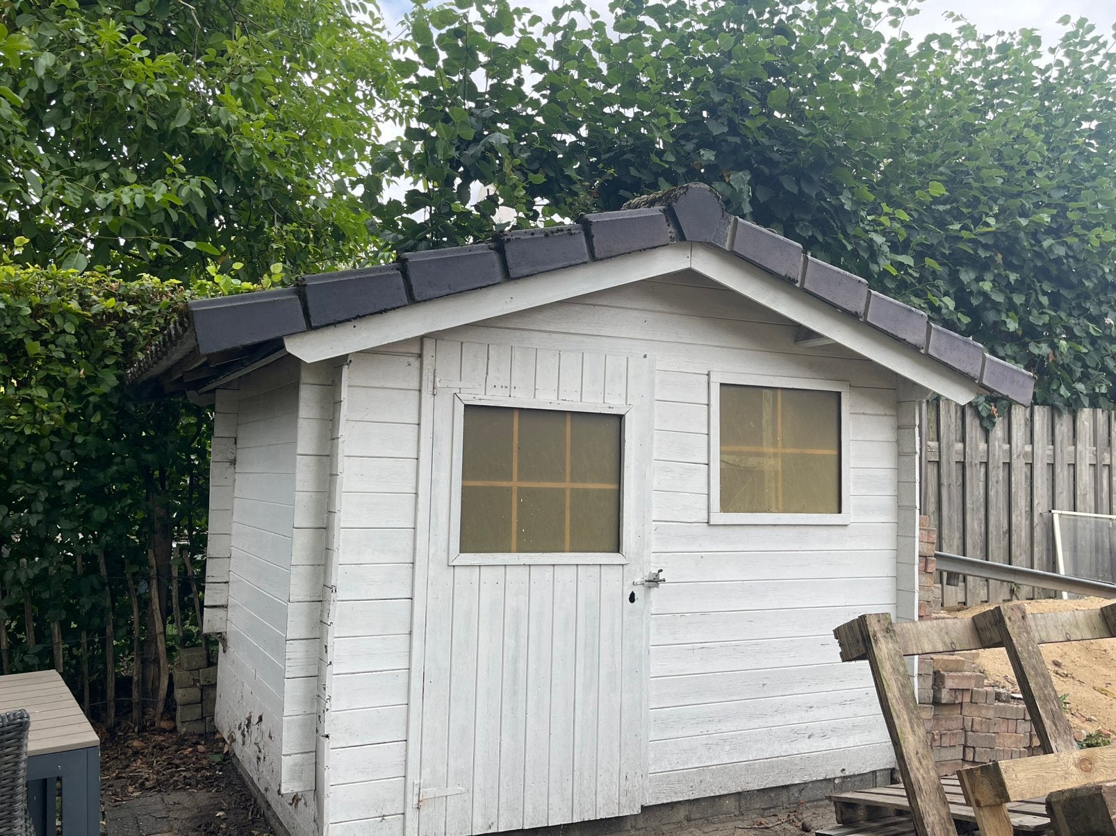 Tuinhuis / blokhut gratis, Ophalen, Tuinhuis, 250 tot 500 cm, Hout