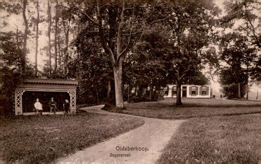 Oldeberkoop # 141, Verzamelen, Ansichtkaarten | Nederland, Verzenden, 1920 tot 1940, Ongelopen, Friesland