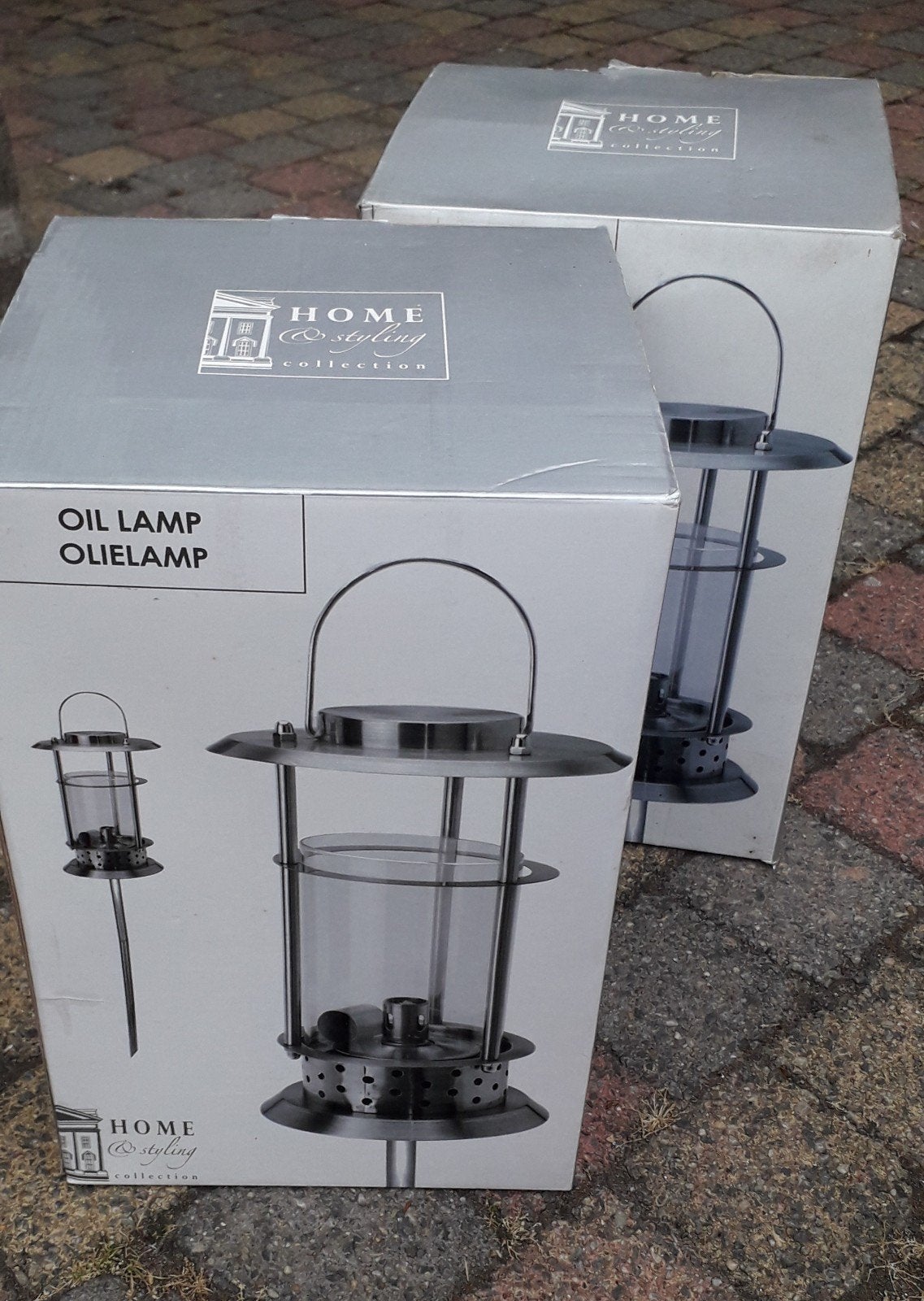 Tuin lantaarns, Ophalen, Nieuw