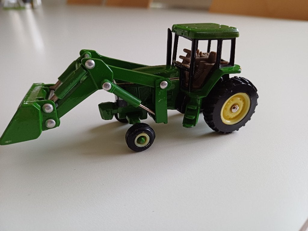 john deere tractor britains junior farm, Ophalen of Verzenden, Gebruikt, Tractor of Landbouw