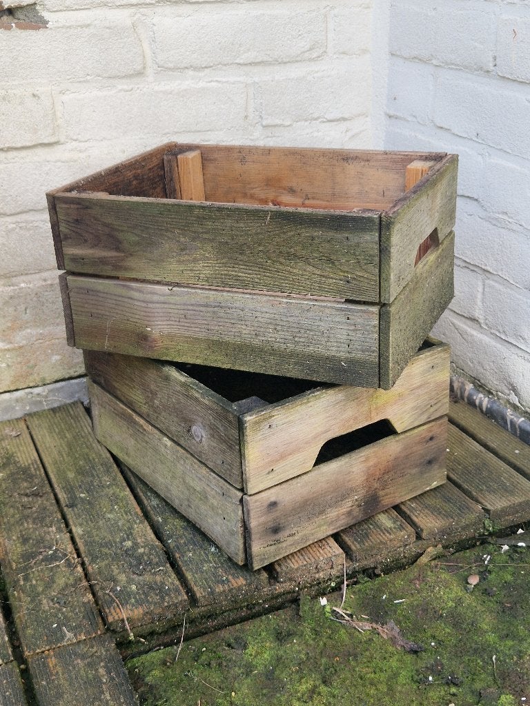 Houten kistjes, Ophalen, Gebruikt, Minder dan 30 cm, Minder dan 60 cm