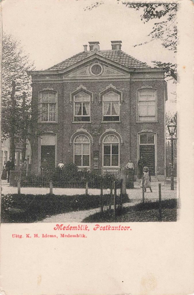 Medemblik Postkantoor B3252, Ophalen, Voor 1920, Ongelopen, Noord-Holland