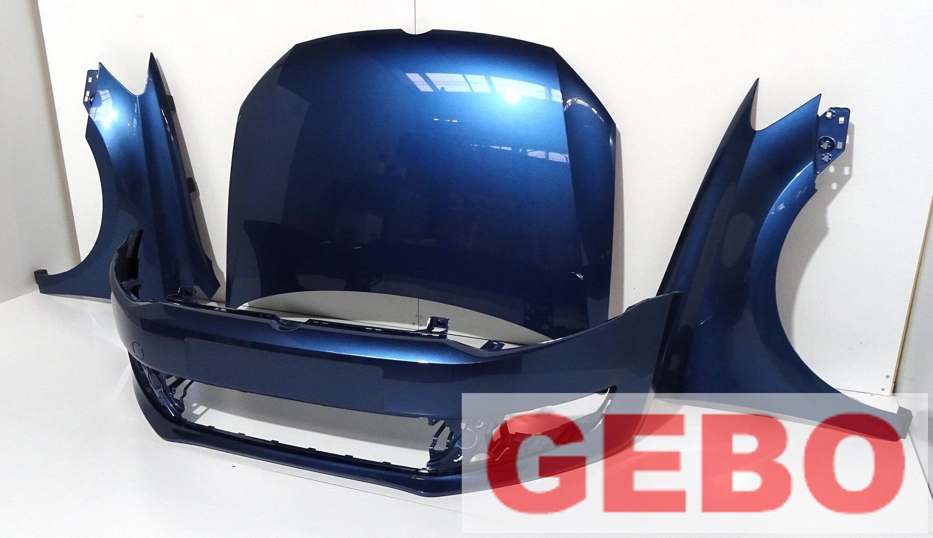 Volkswagen polo 6R voorkop bumper motorkap spatbord LD5L 200, -, -, Nieuw, Ophalen of Verzenden