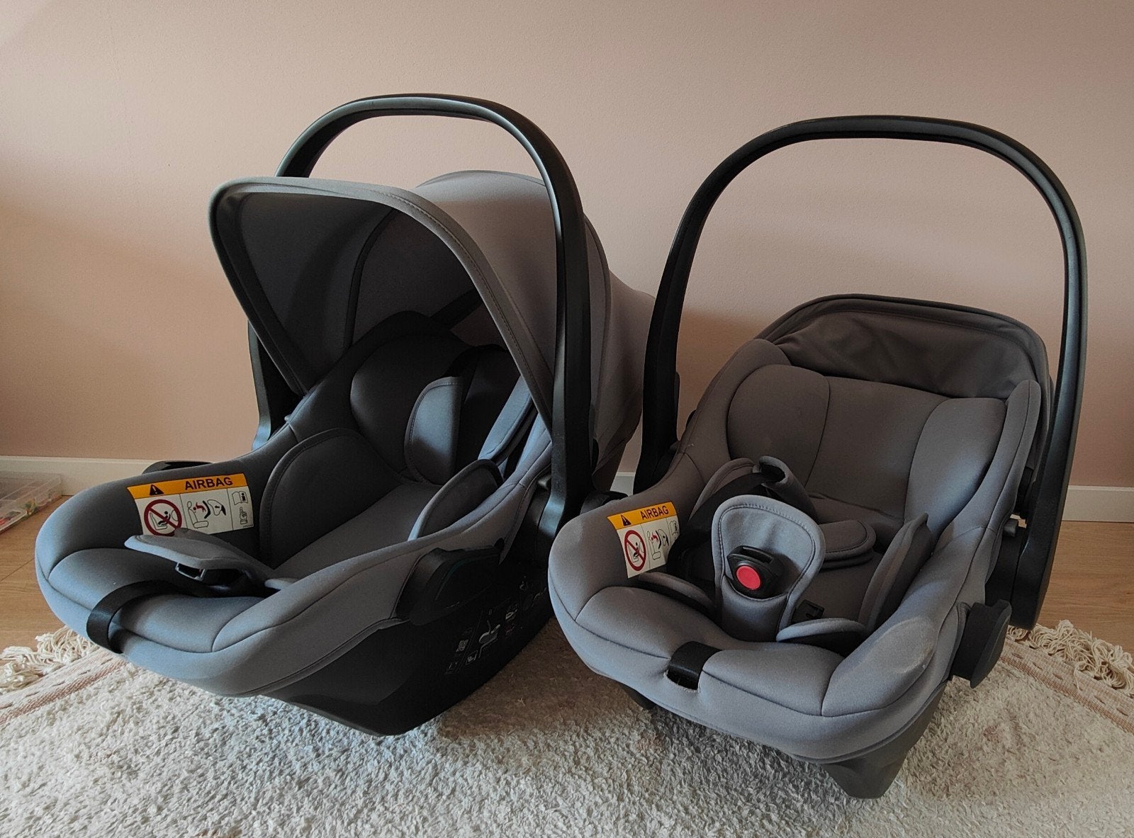 Autostoeltjes Britax Römer Baby Safe Core - frost grey, Ophalen, Romer, 0 t/m 13 kg, Gebruikt