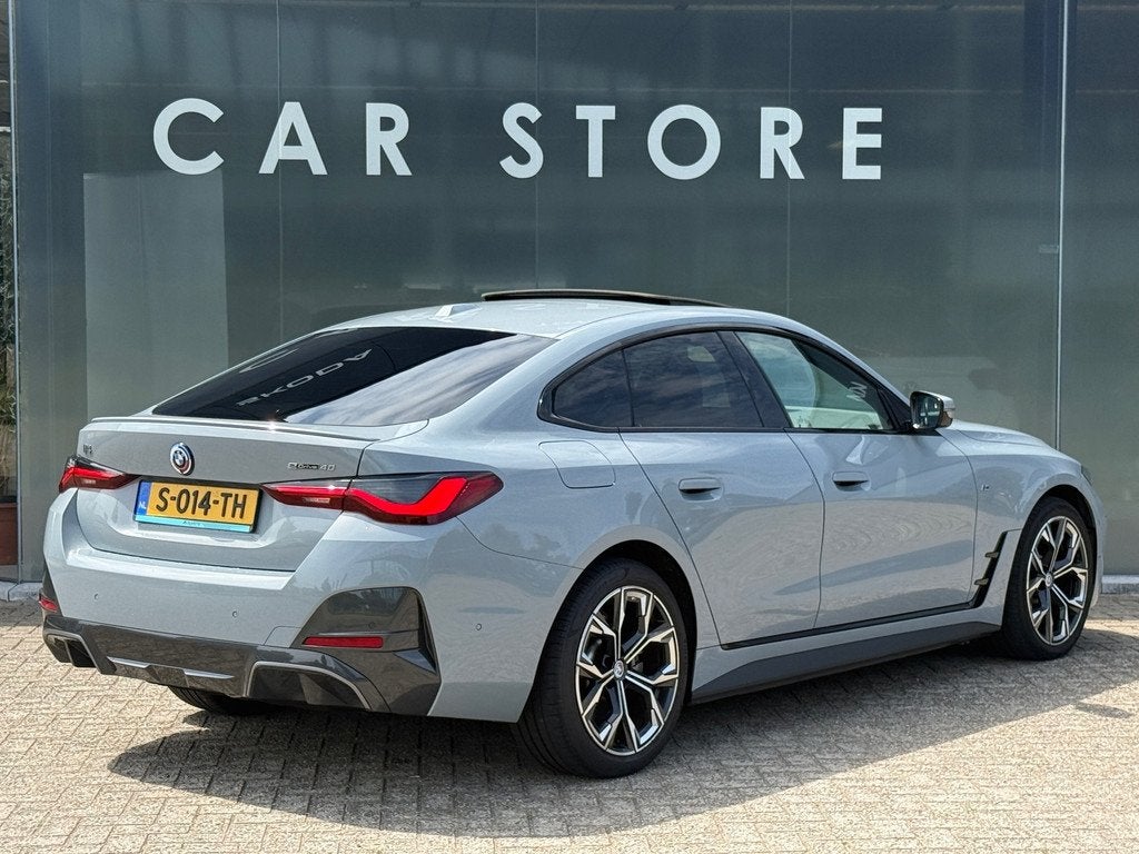 BMW I4 EDrive40 High Exe M-SPORT 84 kWh 96% SOH PANO|LEDER|M, Auto's, BMW, Achterwielaandrijving, Gebruikt, 340 pk, 228 min