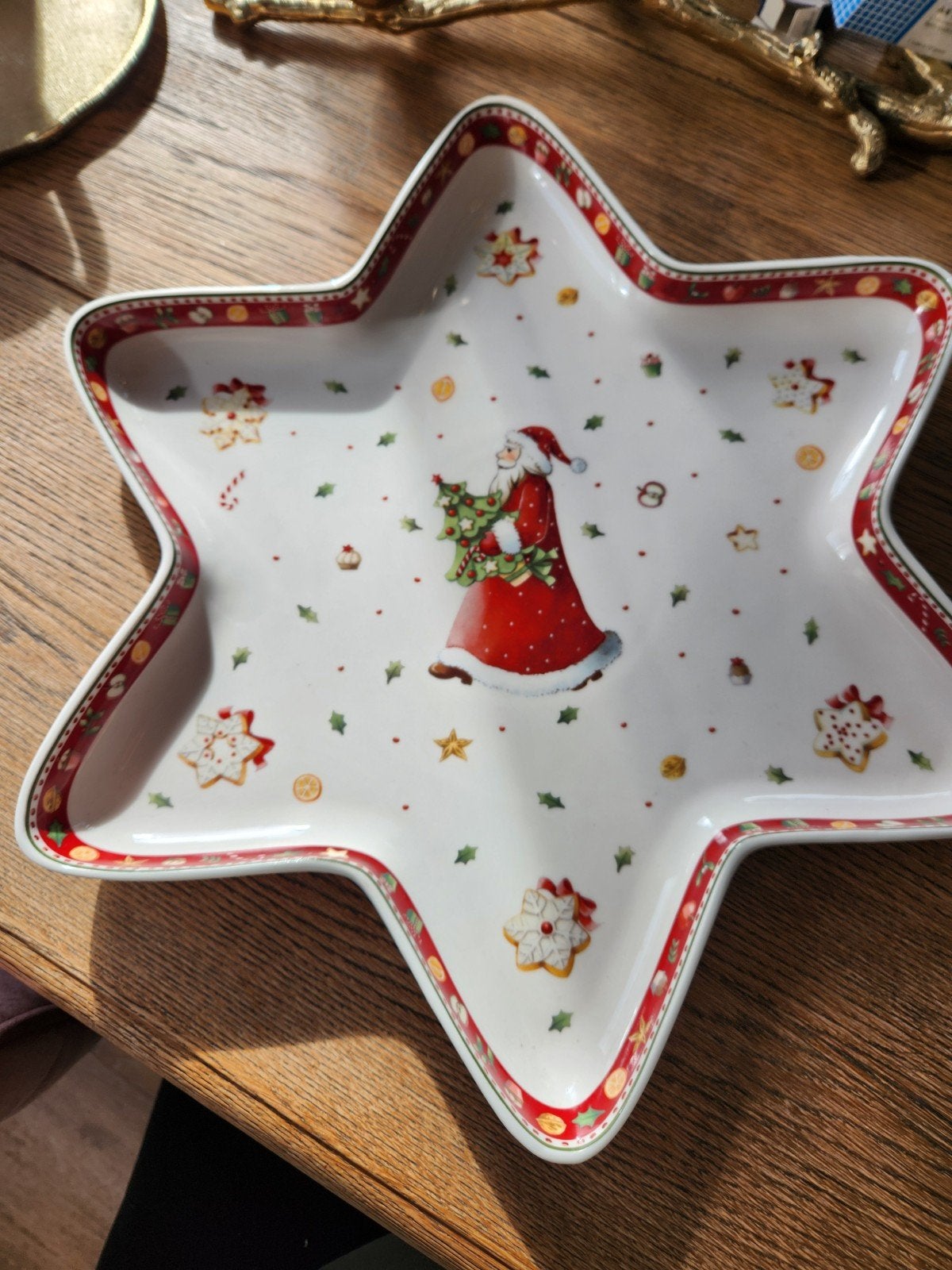 Villeroy & Boch Winter Bakery Kerstschaal Stervormig, Gebruikt, Villeroy & Boch, Ophalen of Verzenden, Schaal of Schalen