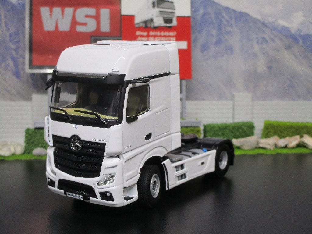 wsi 03-2038 white line mercedes-benz actros giga space mp5, Ophalen of Verzenden, Nieuw, Bus of Vrachtwagen, Wsi