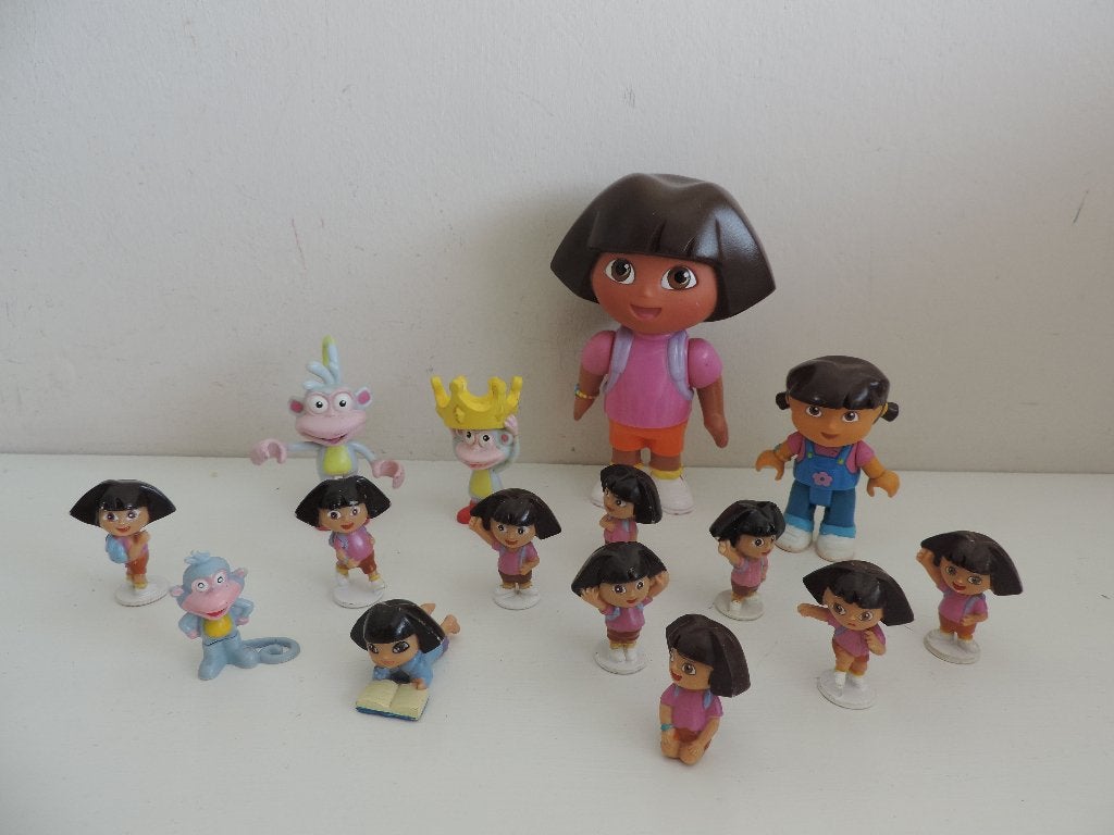 Dora Diverse poppetjes, Kinderen en Baby's, Ophalen of Verzenden, Gebruikt, Jongen