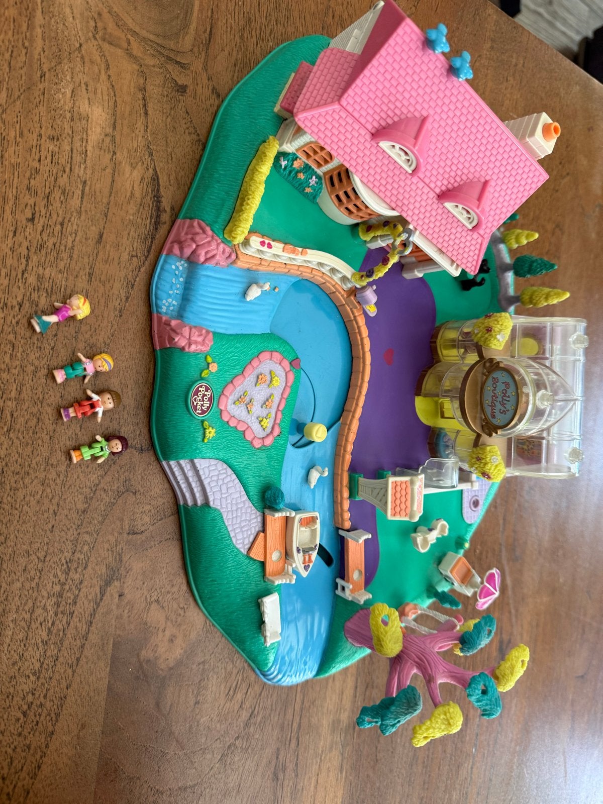 Vintage 1996 Polly Pocket Pollyville Boutique, Verzenden, Gebruikt