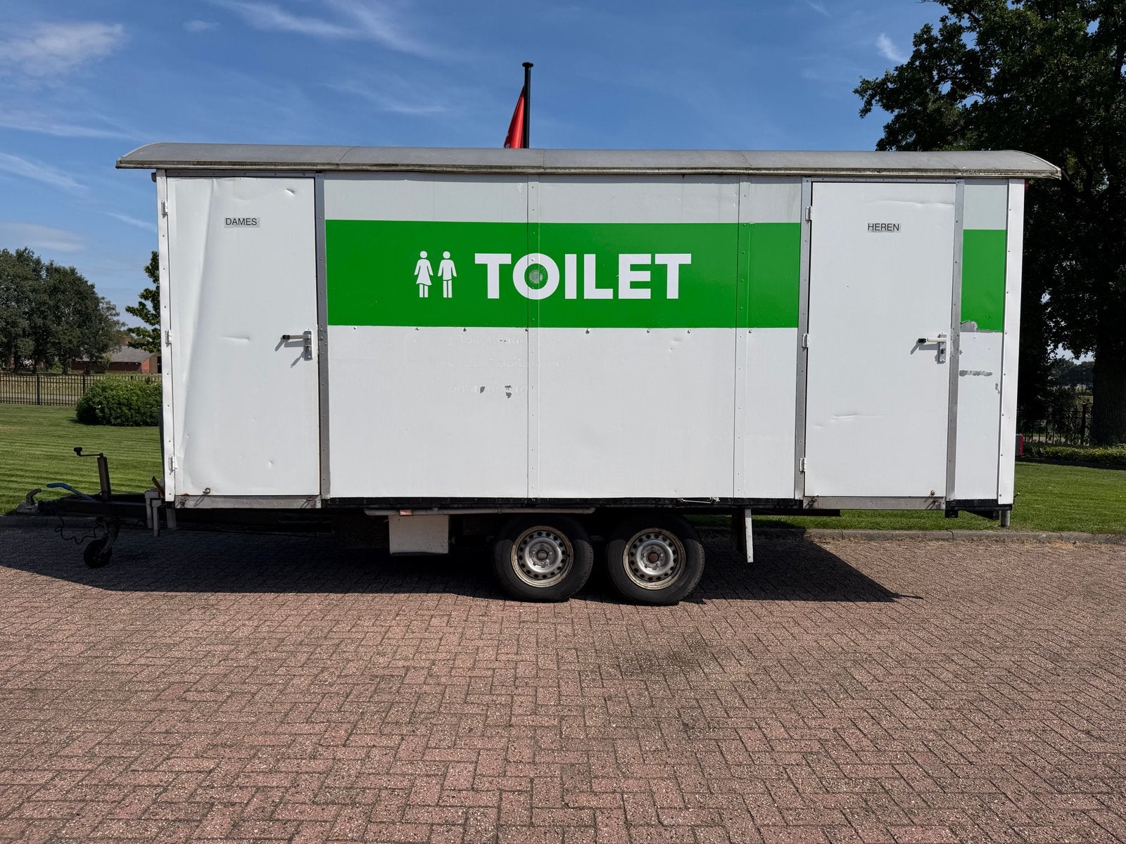 Toiletwagen 3-2-2 – direct beschikbaar!, Ophalen of Verzenden, Gebruikt
