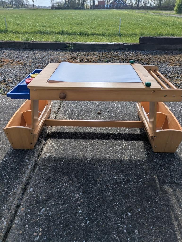 Kidkraft kindertekentafel, Ophalen