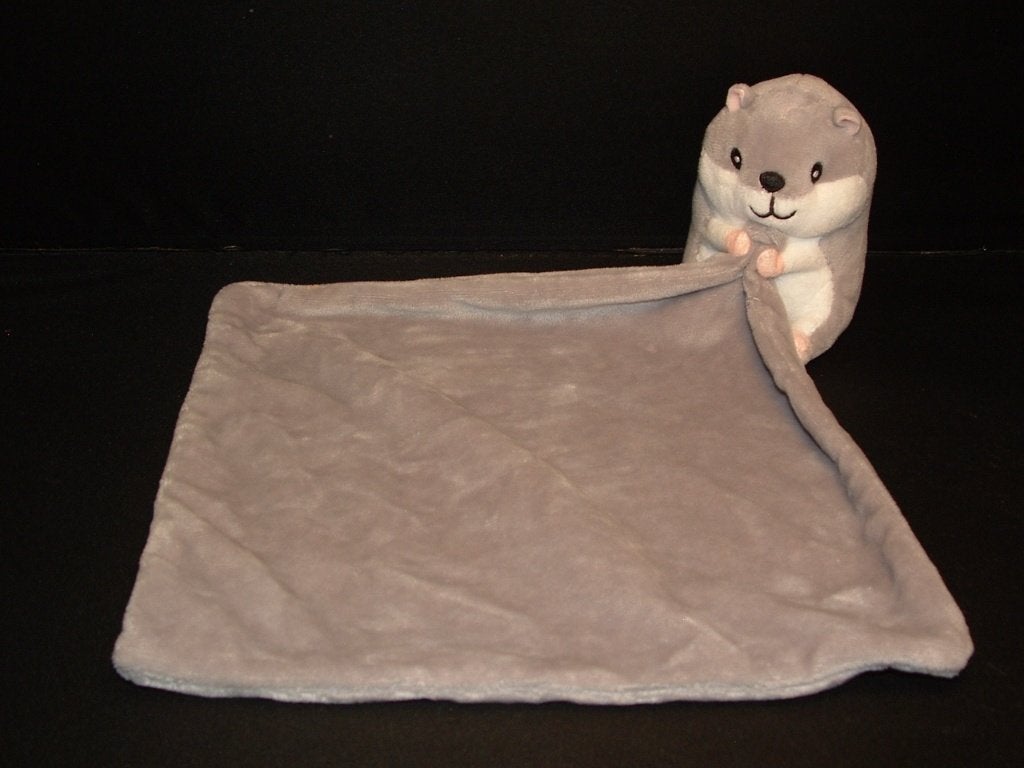ZEEMAN HAMSTER KNUFFELDOEK VELOURS GRIJS MET AAN 1, Verzenden, Nieuw, Overige typen