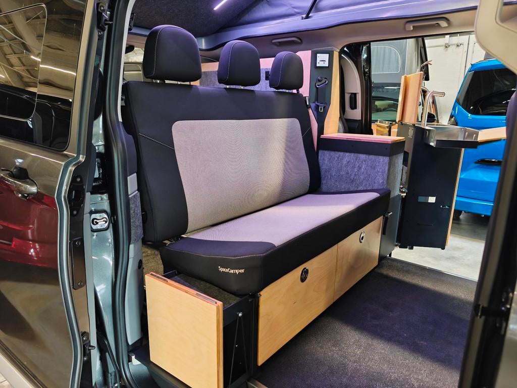 SpaceCamper Classic+ Ford Active 2.5 PHEV 233PK, Buscamper of Camperbus, Navigatie, Startonderbreker, Bedrijf