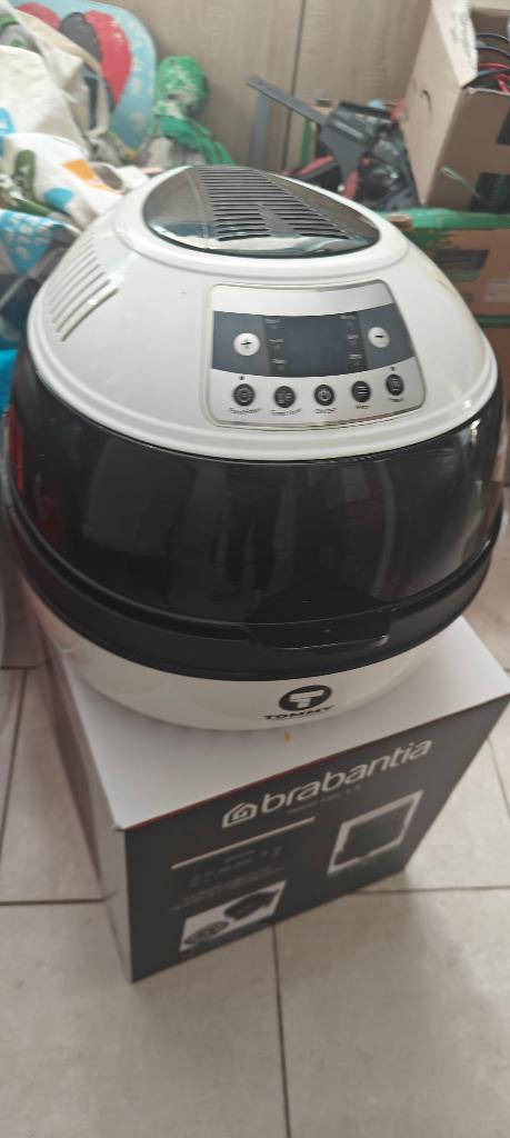 TK goede Tommy Teleshopping Molino airfryer, Ophalen of Verzenden, Gebruikt, Airfryer, 1500 gram of meer