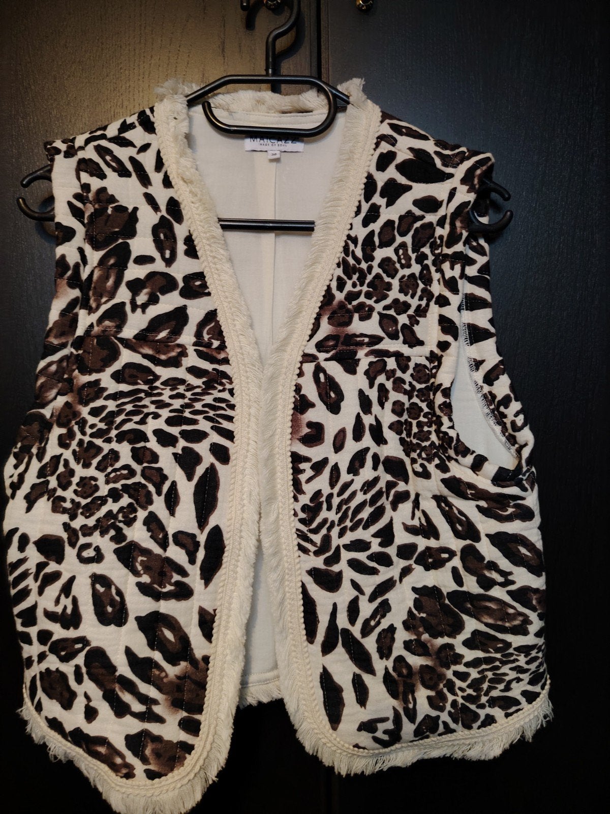 Maicazz gilet, Kleding | Dames, Bodywarmers, Ophalen of Verzenden, Zo goed als nieuw, Maat 38/40 (M)