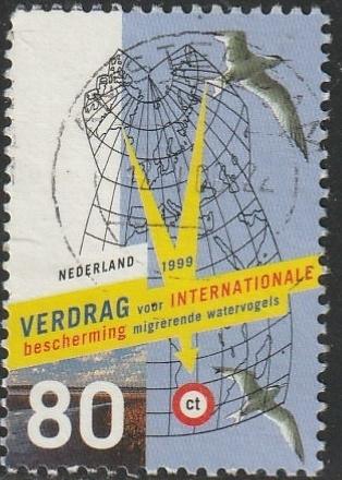 Nederland 1999 1812 Stern, Gest Amsterdam, Ophalen of Verzenden, Na 1940, Gestempeld