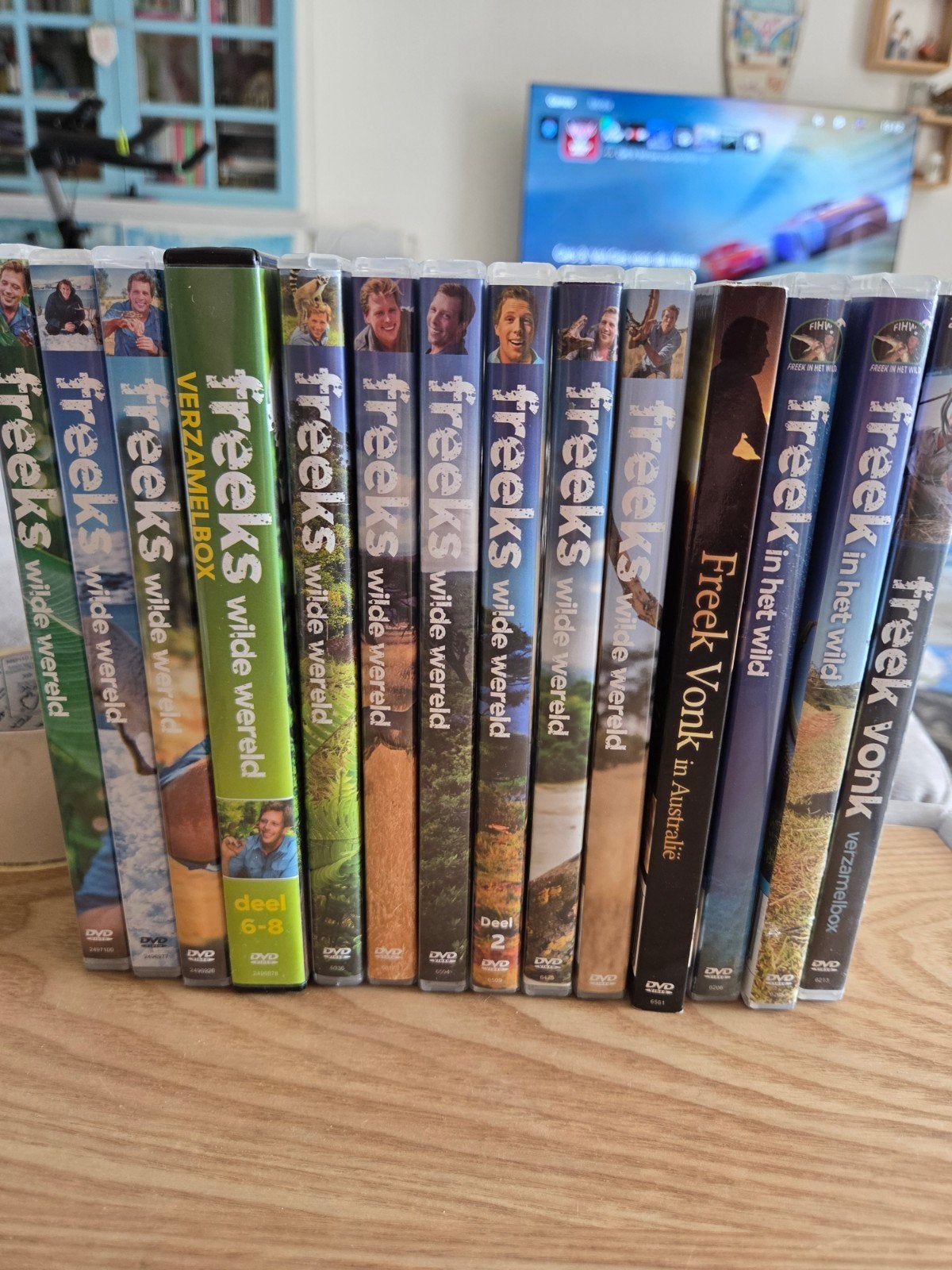 Collectie Freek Vonk DVD's - Wilde Wereld & In het Wild, Alle leeftijden, Nederlands, Natuur, Zo goed als nieuw