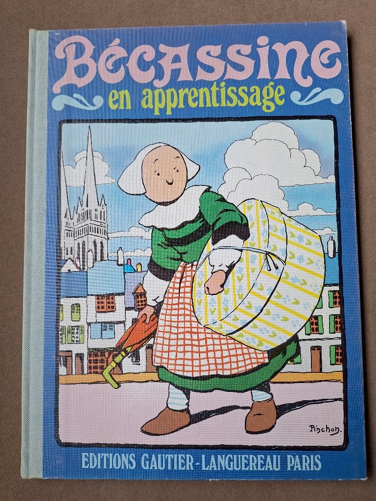 Bécassine en apprentissage - hardcover (Frans), Eén stripboek, Ophalen of Verzenden