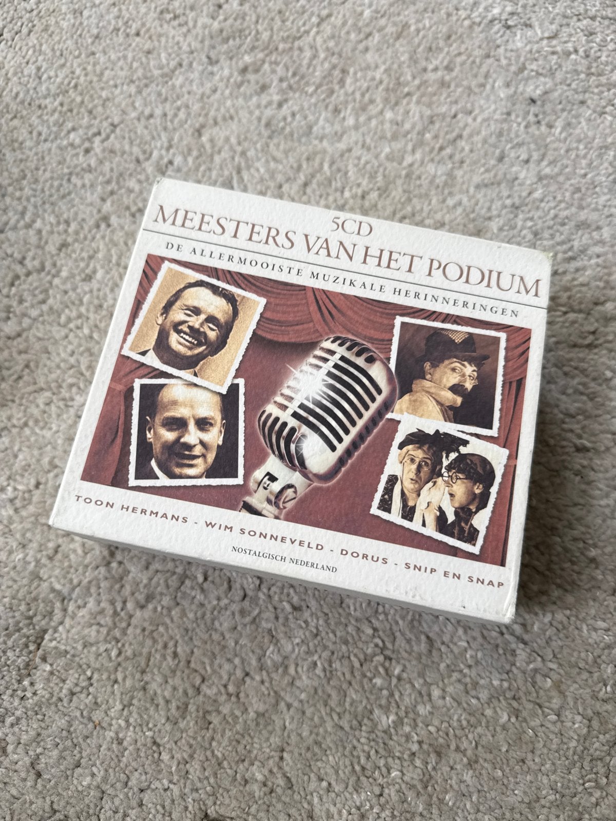 Meesters van het Podium - 5CD Boxset, Ophalen, Zo goed als nieuw, Boxset