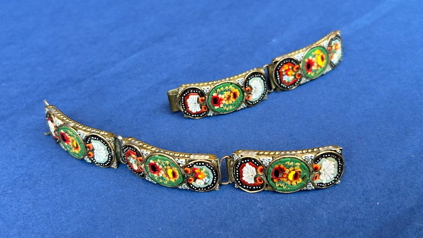 Micro mozaiek millefiore armband onderdelen, Ophalen of Verzenden