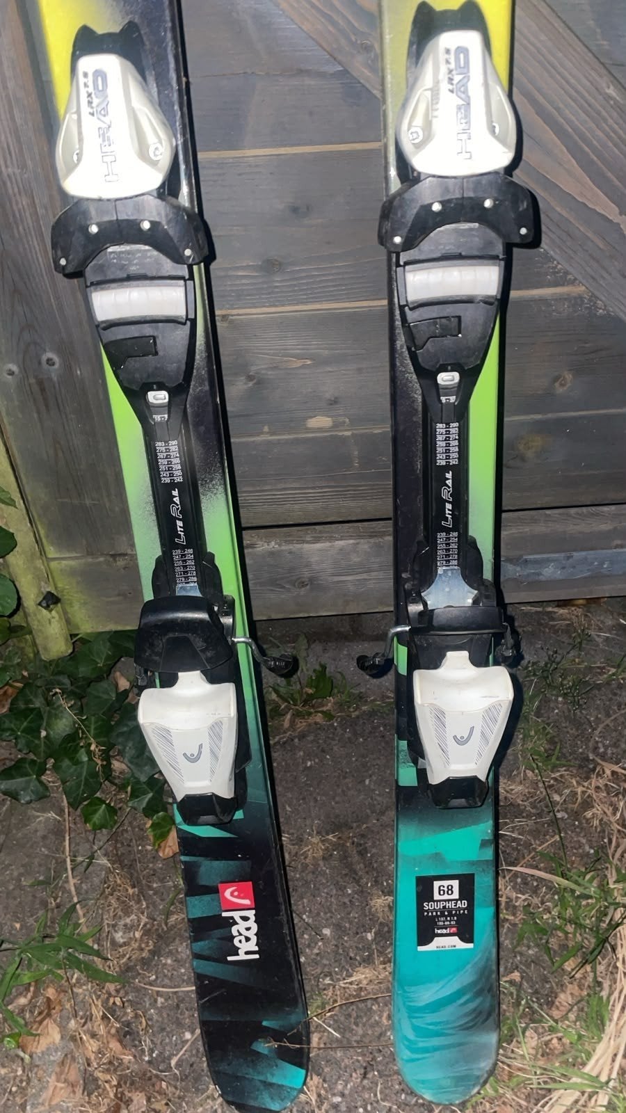 Head Ski's - Zo goed als nieuw, 140 tot 160 cm, Ophalen of Verzenden, Zo goed als nieuw, Skiën