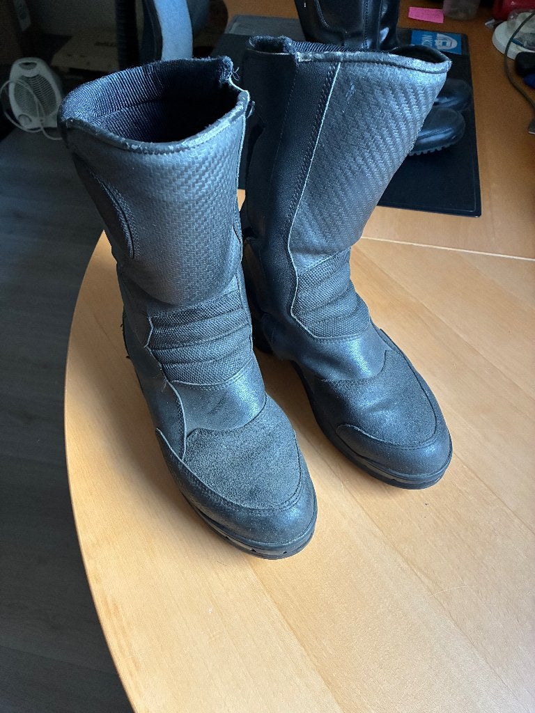 Motorschoenen, Motoren, Dames, Laarzen, Tweedehands, Ophalen