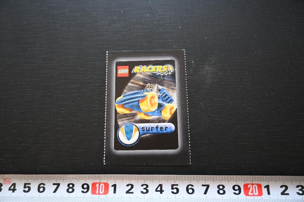 sticker 535 LEGO racers SURFER, Ophalen, Zo goed als nieuw