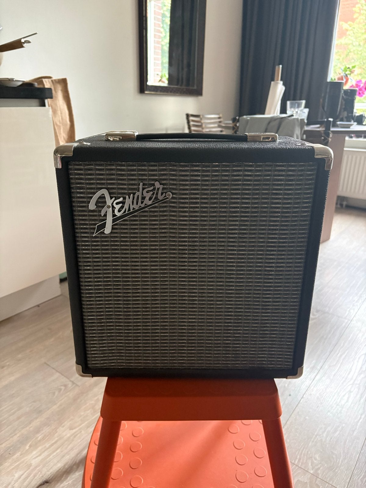 Fender Rumble 15 versterker, Muziek en Instrumenten, Versterkers | Bas en Gitaar, Ophalen, Zo goed als nieuw, Basgitaar, Minder dan 50 watt