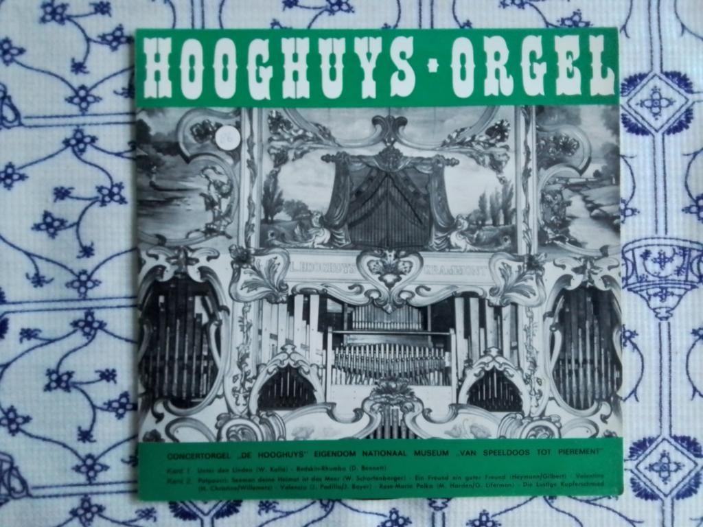 Hooghuys orgel              Unter der linden (3 liedjes), Ophalen of Verzenden, Zo goed als nieuw, Wereldmuziek, EP