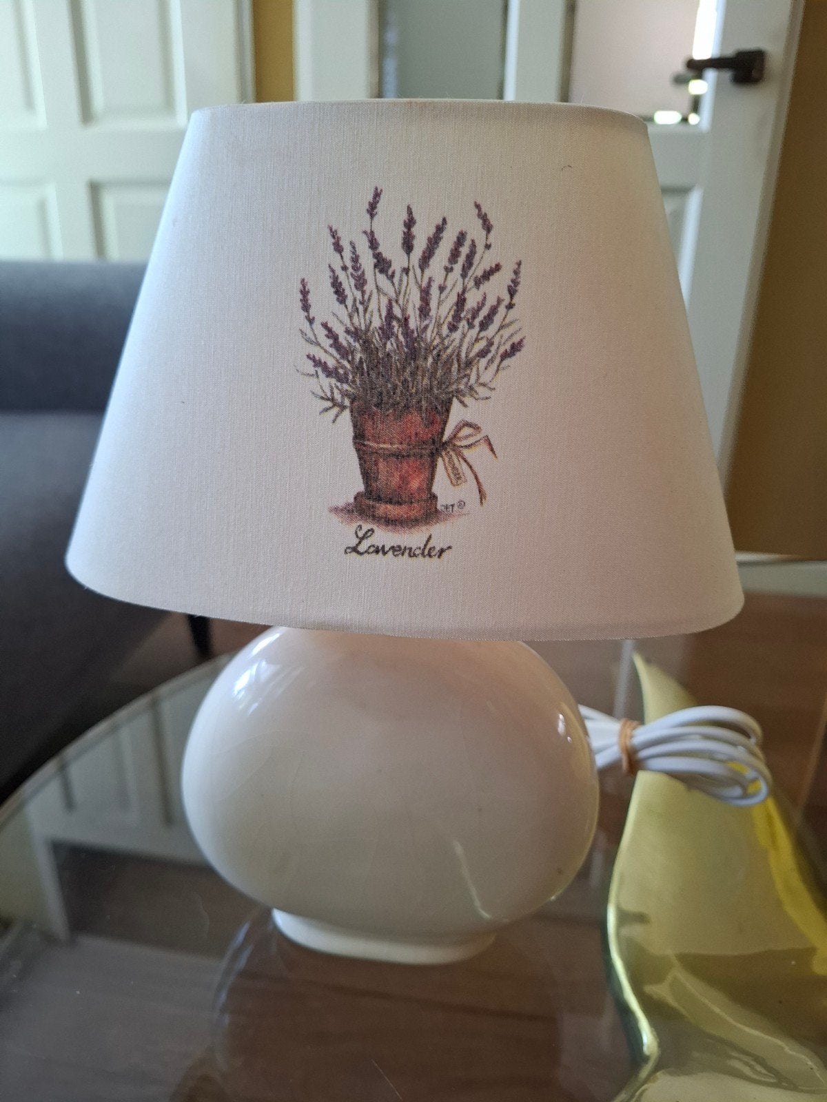Jet ter Steege Lavender lampje, Overige merken, Keramiek, Ophalen of Verzenden, Zo goed als nieuw