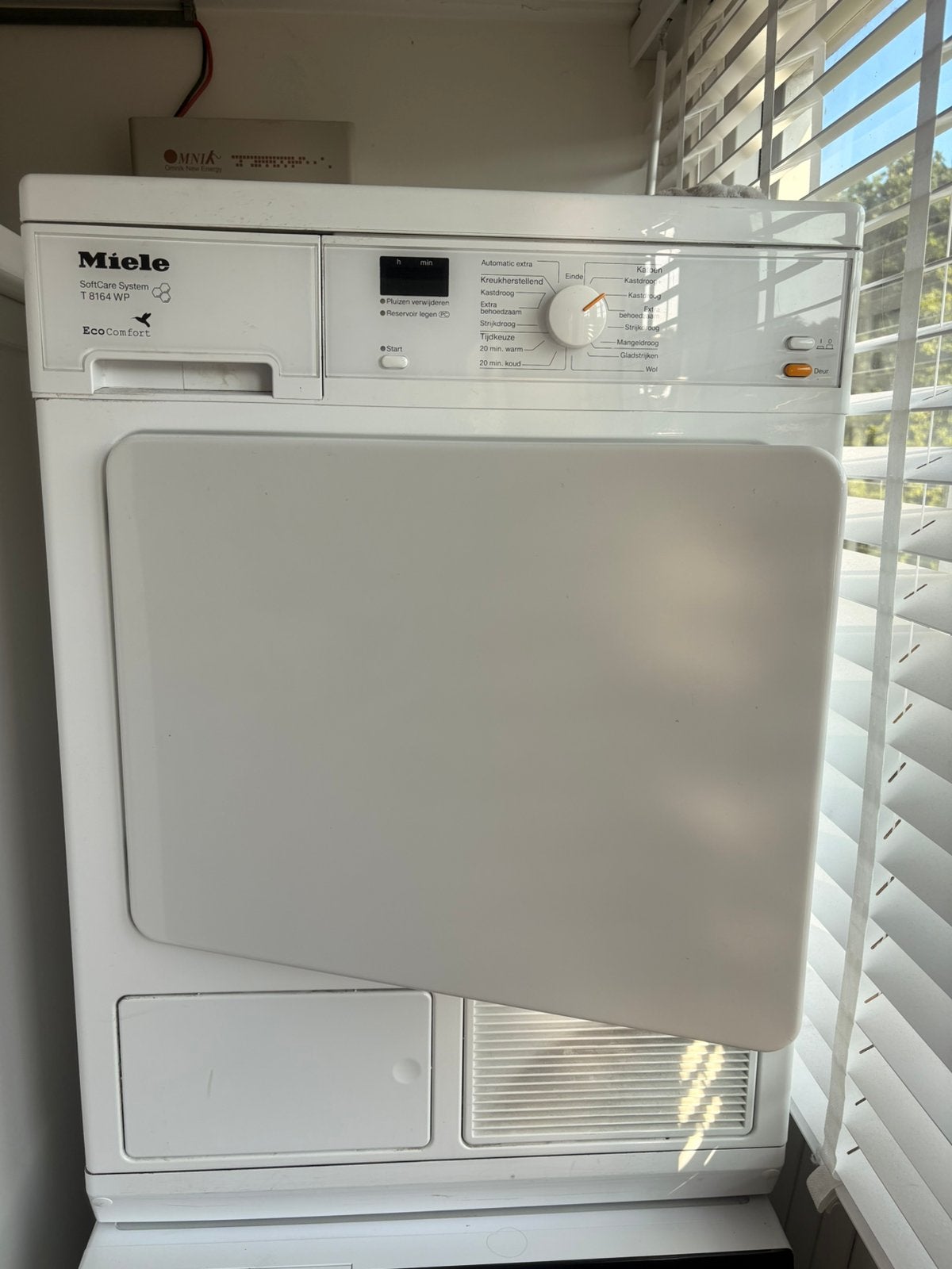 Miele wasdroger, Witgoed en Apparatuur, Wasdrogers, Ophalen, Gebruikt, Condens, 85 tot 90 cm