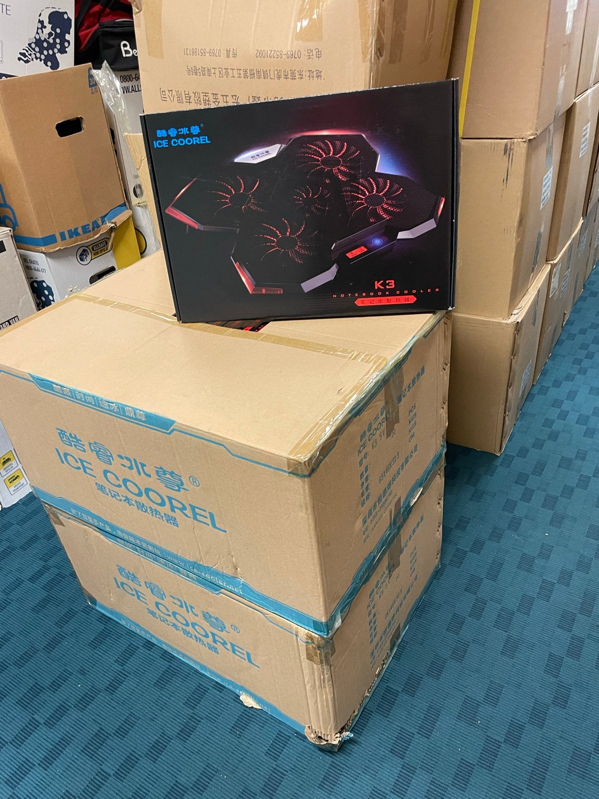 Laptop Koeler - Notebook Cooling Pad, Computers en Software, Windows Laptops, Nieuw, 15 inch, 2 tot 3 Ghz, Gaming, Ophalen