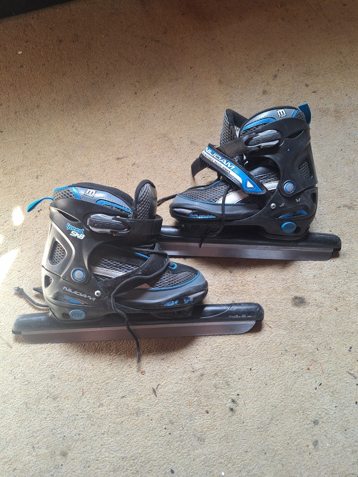 Schaatsen verstelbaar 34 tm 37.  Nijdam, Ophalen, Gebruikt, Combinoren, Nijdam