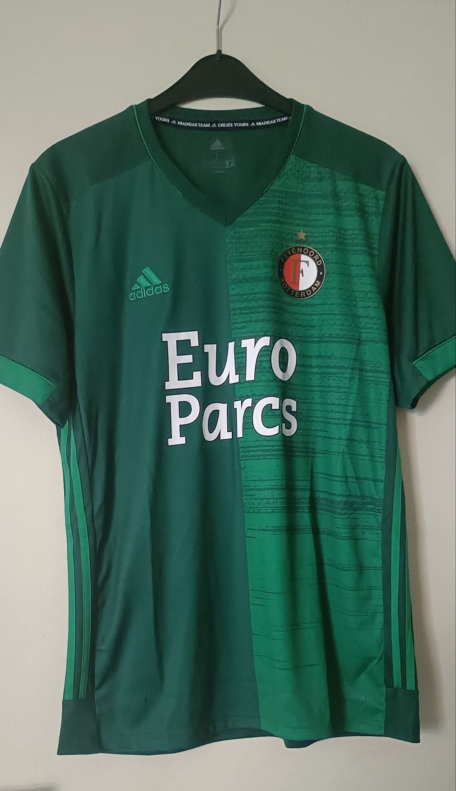 Feyenoord Full Support Shirt 2021-2022 Adidas - Maat L, Maat L, Ophalen of Verzenden, Zo goed als nieuw, Shirt