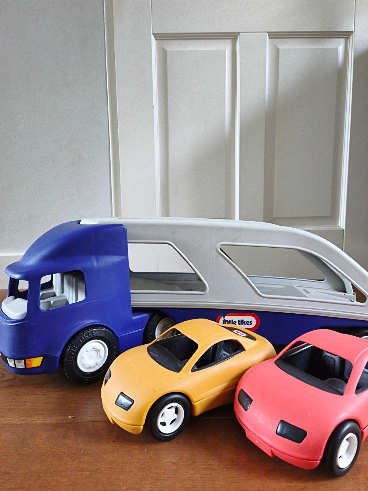 Little Tikes vrachtauto met auto's - Perfecte staat, Ophalen of Verzenden, Zo goed als nieuw