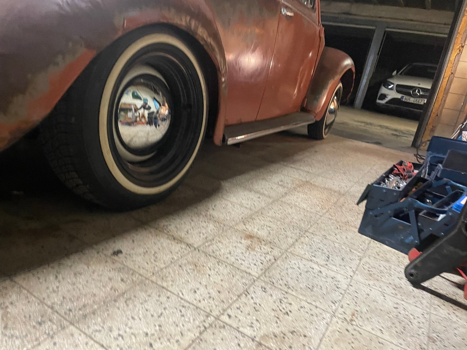 Vw kever Ovaal 1956–Amerikaanse uitvoering–Prachtige patina, foto 9
