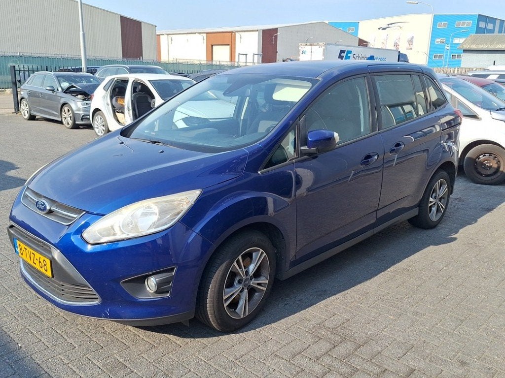 Ford Grand C-Max MPV 2014 1.0 Ti-VCT EcoBoost MPV 92kW, Ophalen, Blauw, Handgeschakeld, Ford