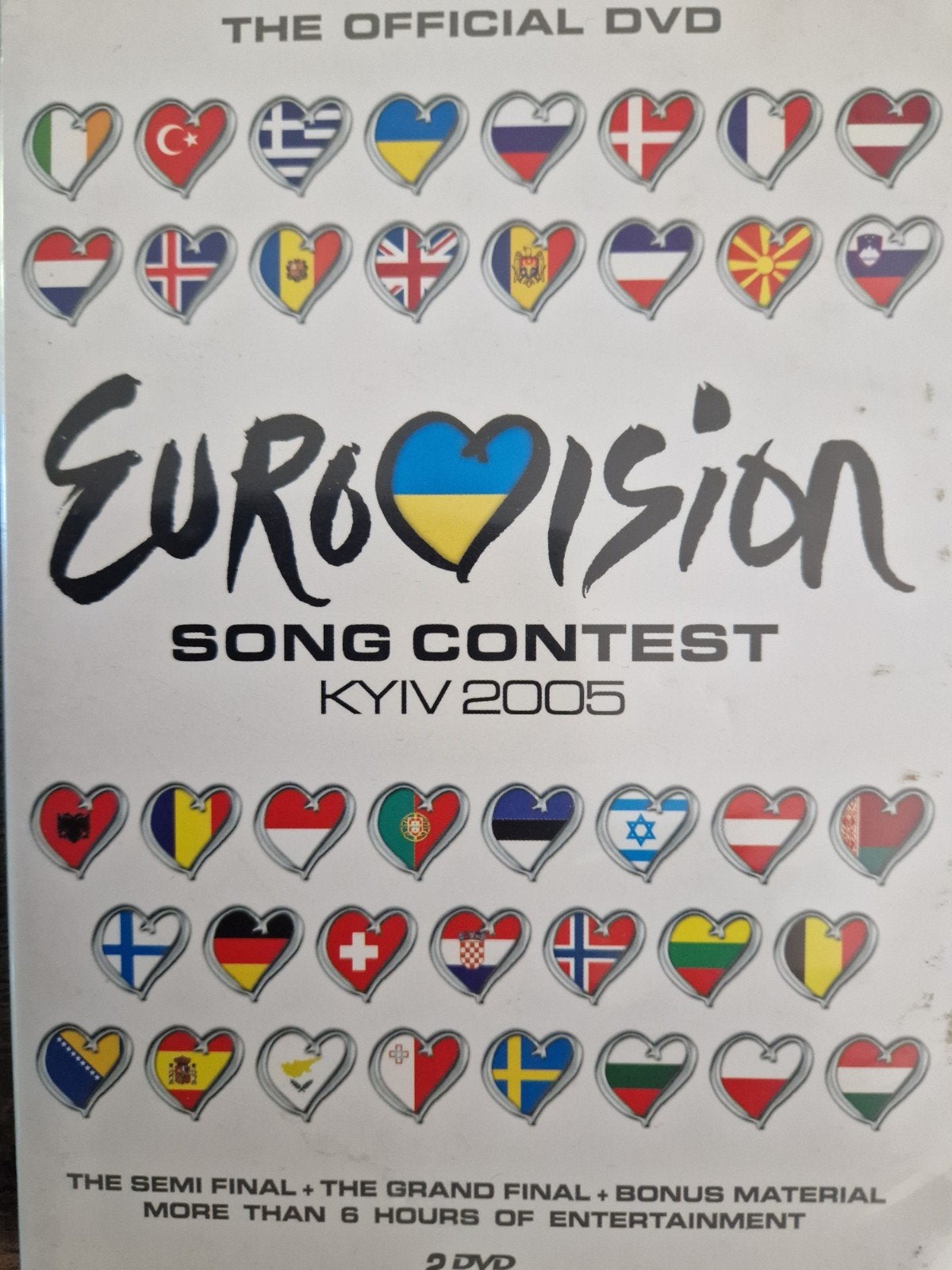 Eurovision Song Contest Kyiv 2005 - Officiële DVD Boxset, Gebruikt, Alle leeftijden, Boxset, Muziek en Concerten