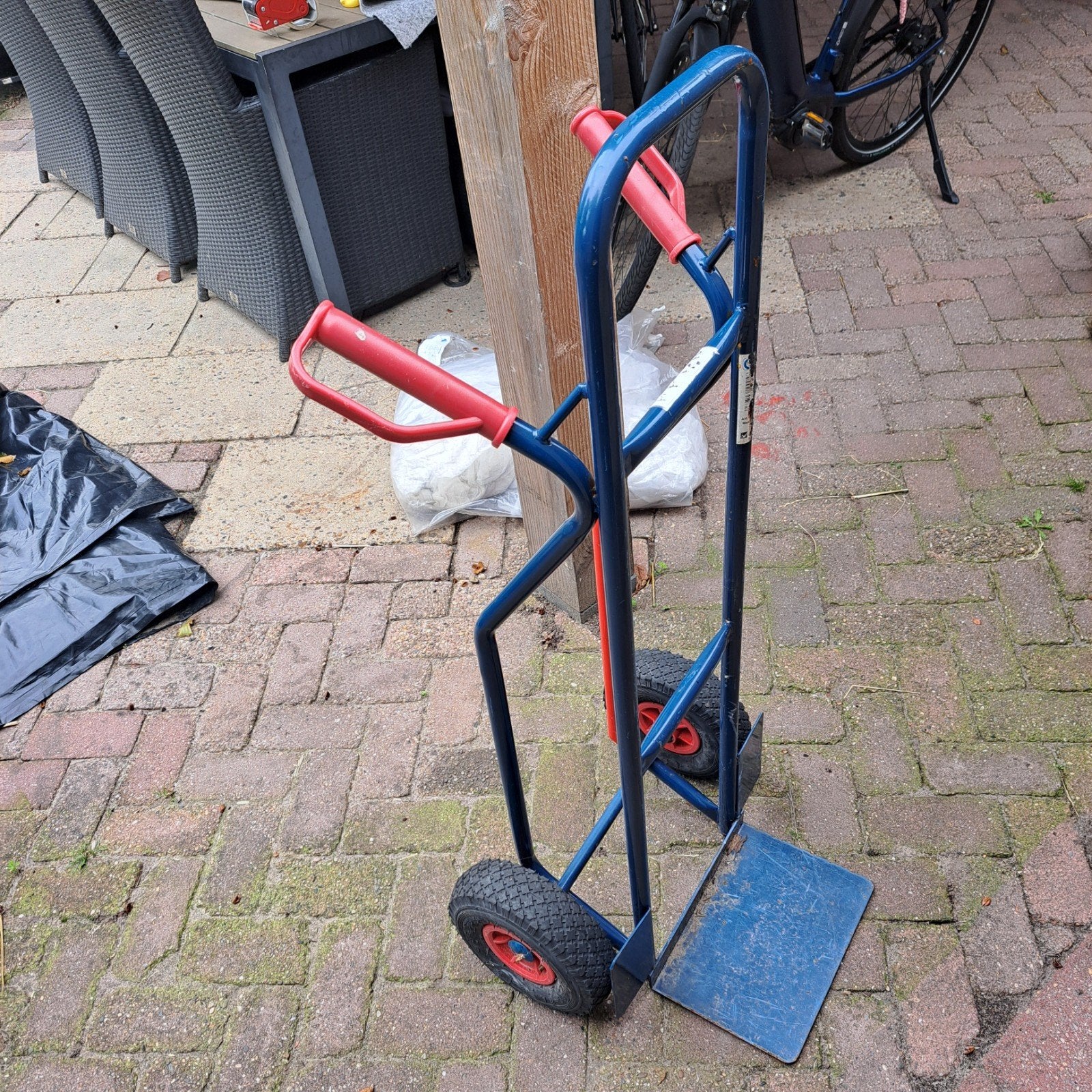 steekwagentje, Ophalen, Gebruikt, Transportkar