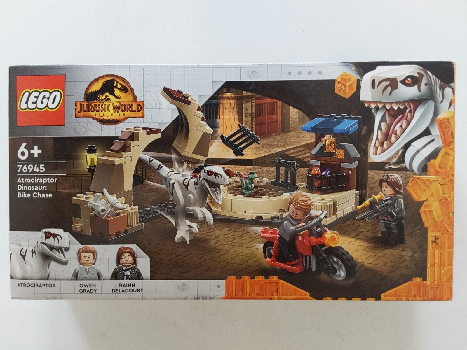 Lego 76945 Jur World 🦕 Atrociraptor Dinosaur :Bike Chase 🆕, Jurassic World, Lego, Nieuw, Ophalen of Verzenden