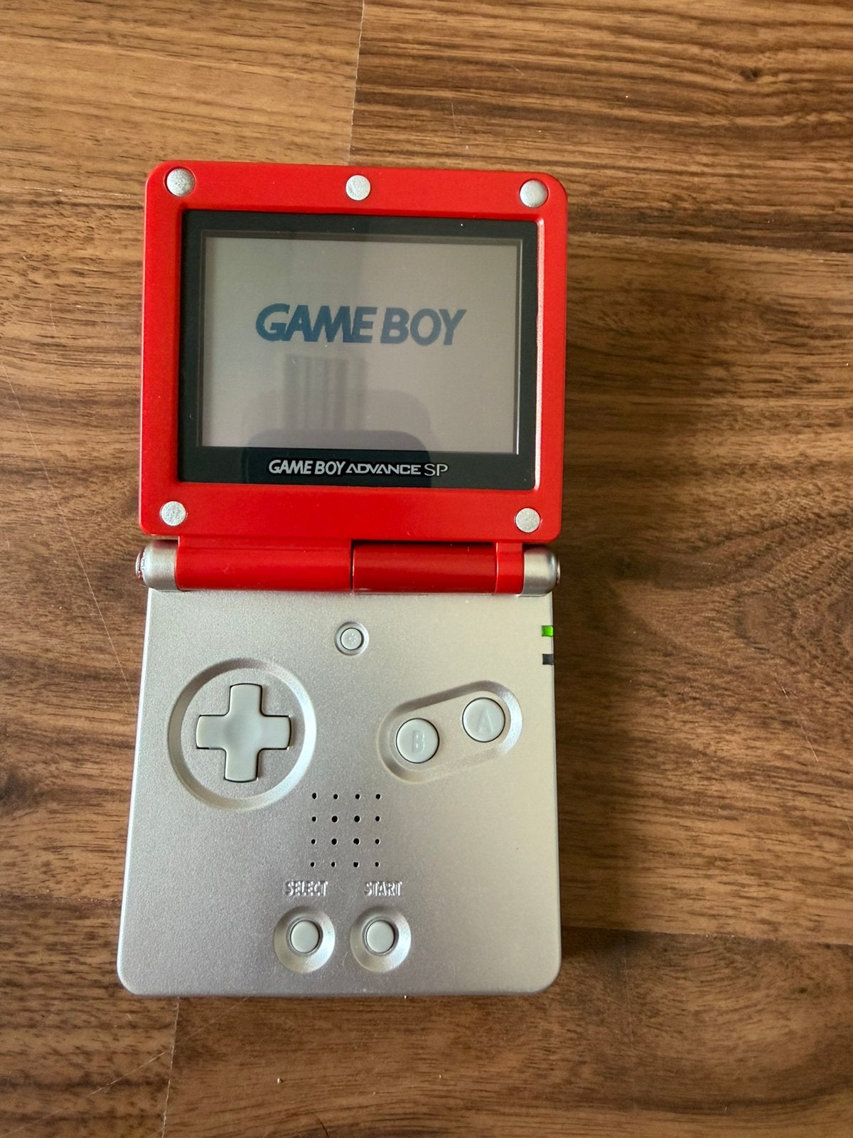 Gameboy Advance SP Mario reshell, Ophalen of Verzenden, Zo goed als nieuw, Game Boy Advance SP