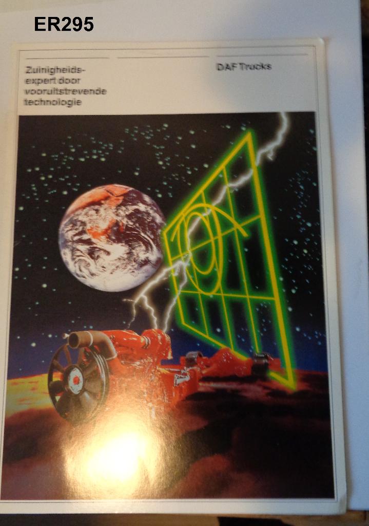 daf motor brochure, Verzenden, Zo goed als nieuw, Overige merken