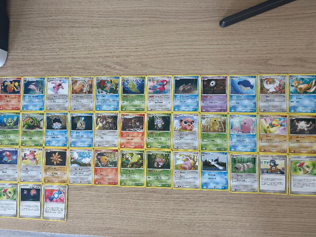 Pokemon Cards (EN): 2008 Great Encounters x 39, Ophalen of Verzenden, Gebruikt, Meerdere kaarten