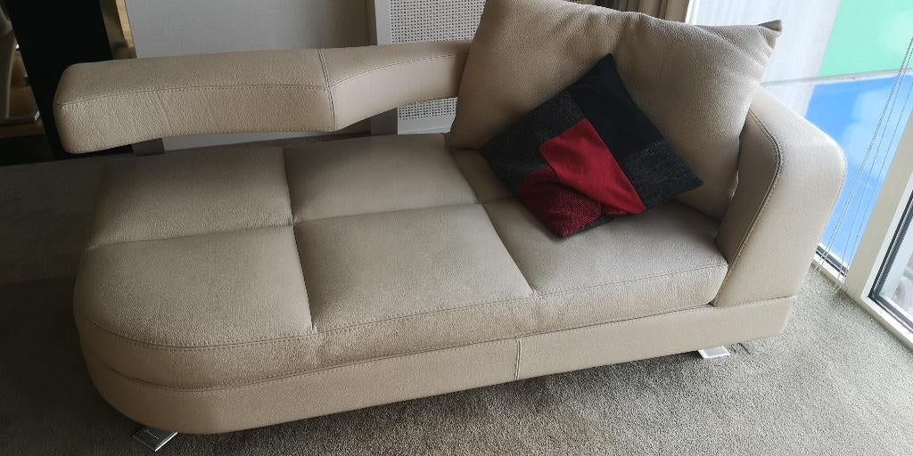 Exclusieve Formenti Wave Chaise Longue, van Mario Spinelli, Ophalen, 150 tot 200 cm, Tweepersoons, Zo goed als nieuw