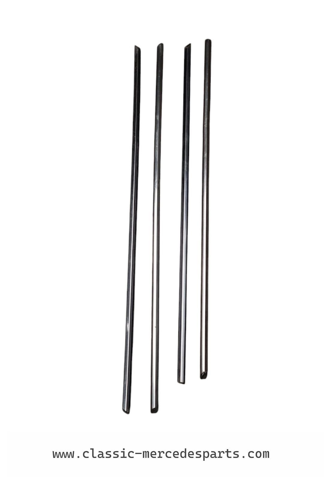 4x Sierstrip / stootlijst Mercedes w123 sedan of stationwage, Ophalen, Gebruikt, -, -